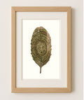 Leaf Painting - Intricate Mandala