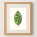 Leaf Painting - Floral Accents