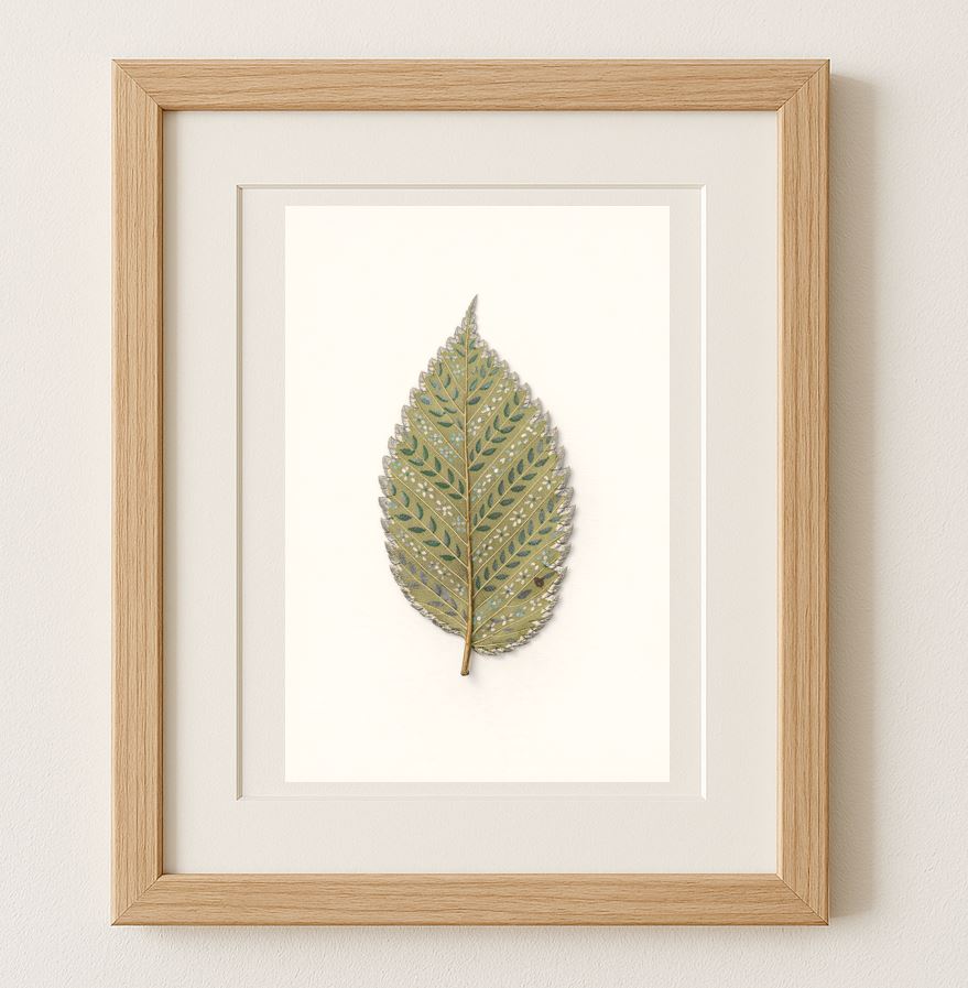 Leaf Painting - Miniature Leaf Patterns
