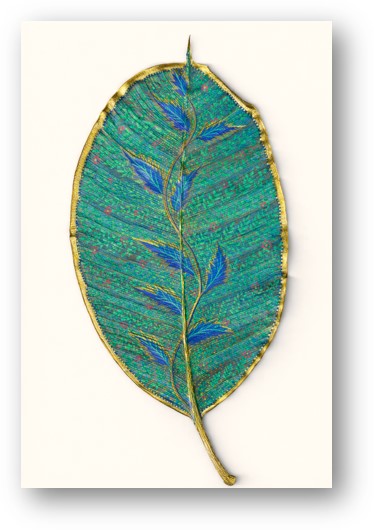 Rubber Leaf - Emerald Vines