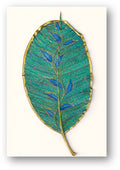 Rubber Leaf - Emerald Vines - Digital Print