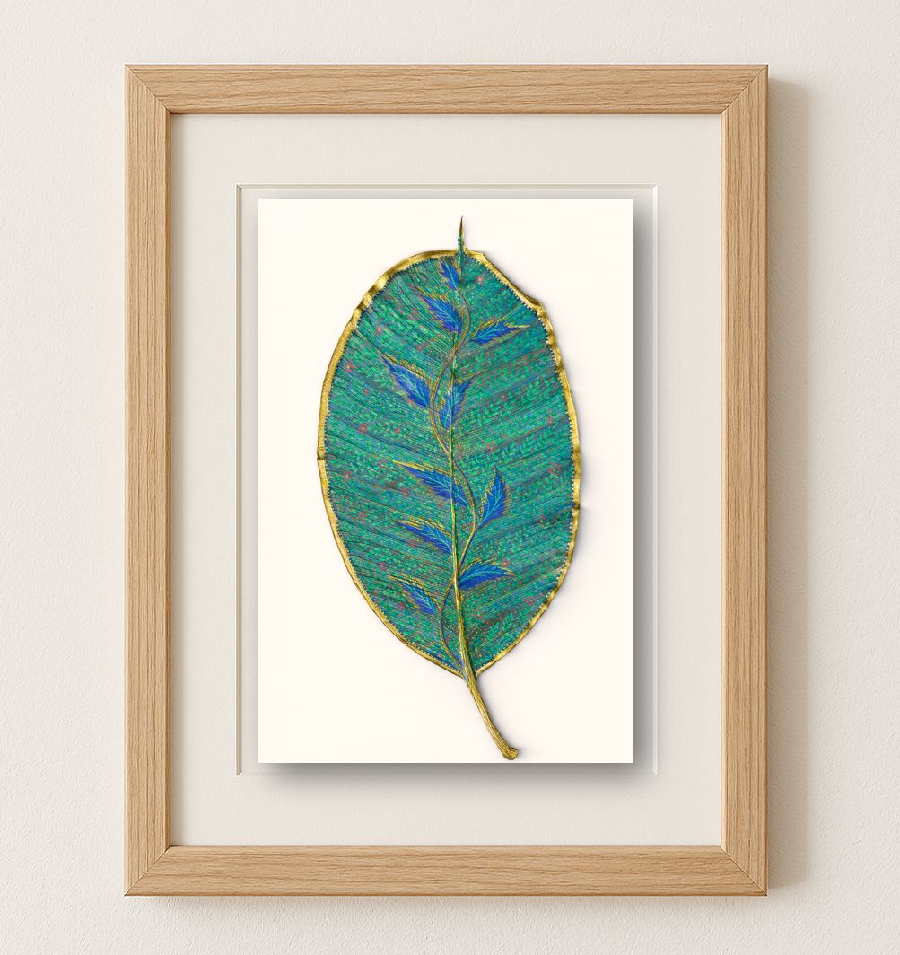 Rubber Leaf - Emerald Vines